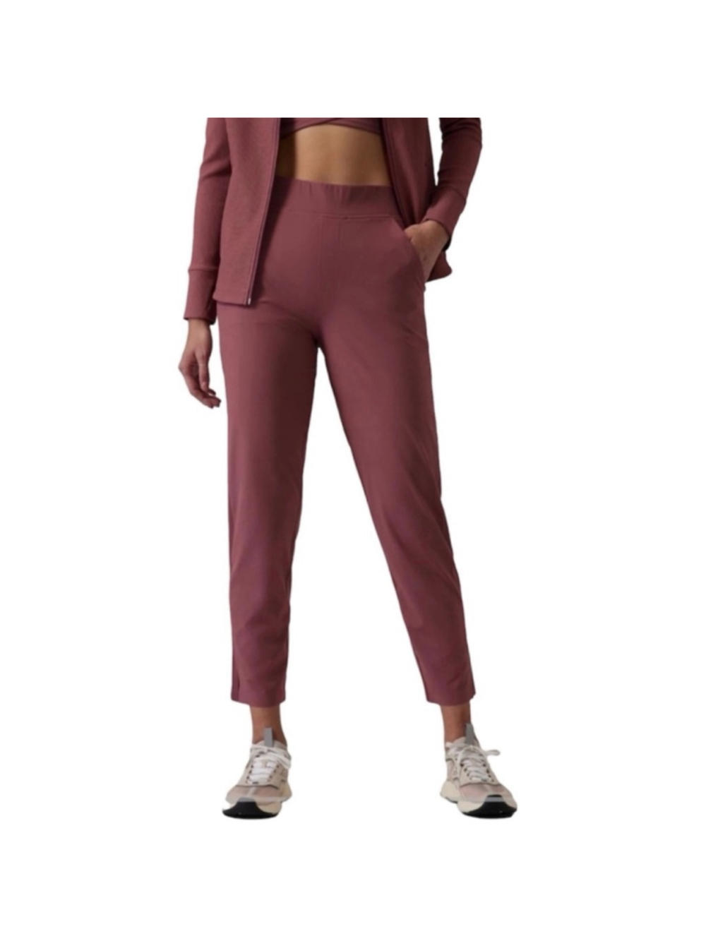 NWT Athleta Brooklyn Rose High-Rise Pant, size 2 Tall